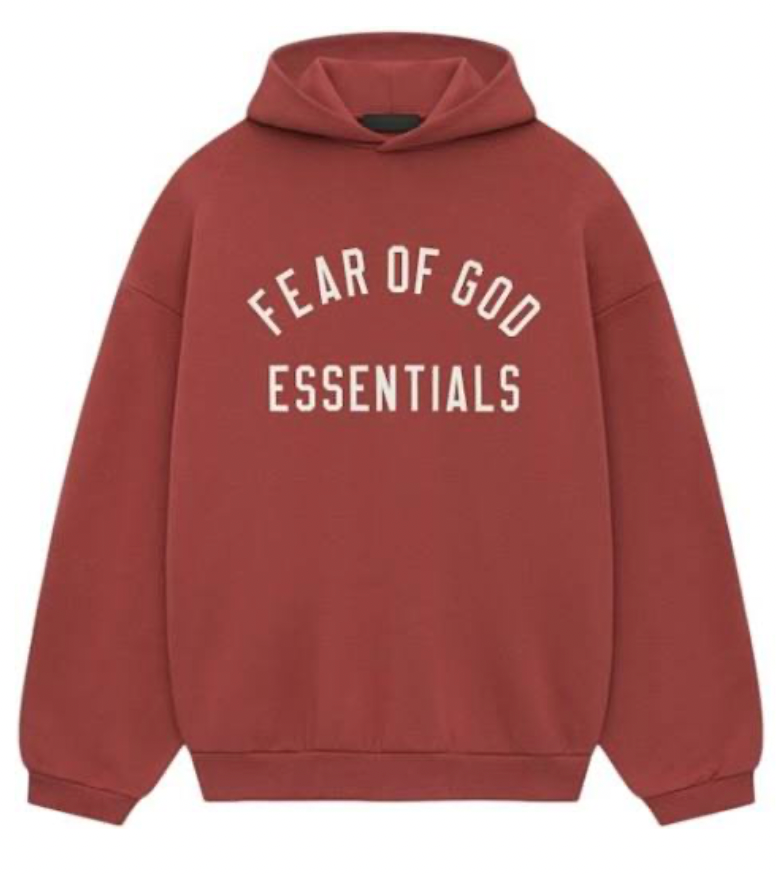 Hoodie Essentials Crimson