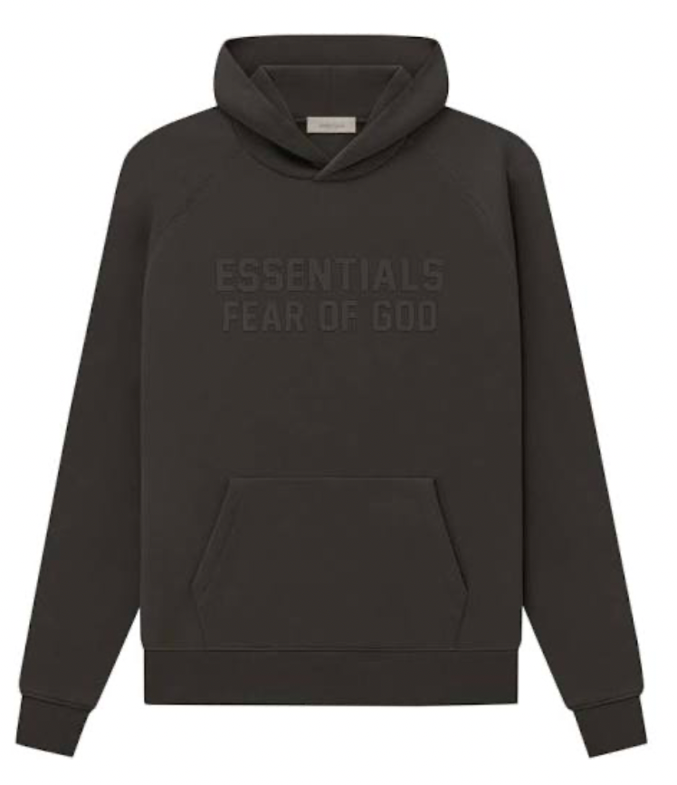 Hoodie Essentials Off Black