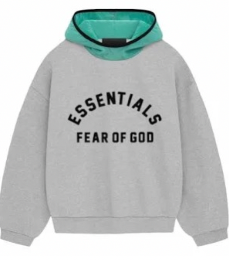 Hoodie Essentials Light Heather Mint