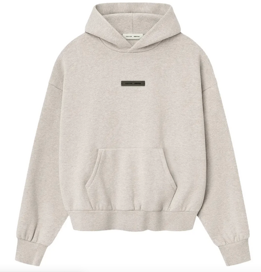 Poleron Essentials Classic Fit Fleece Heather Stone SS25