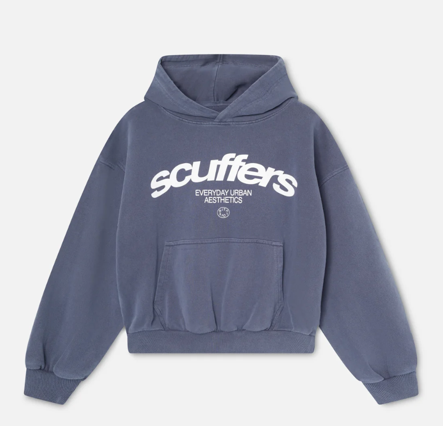Scuffers Iconic Blue Hoodie