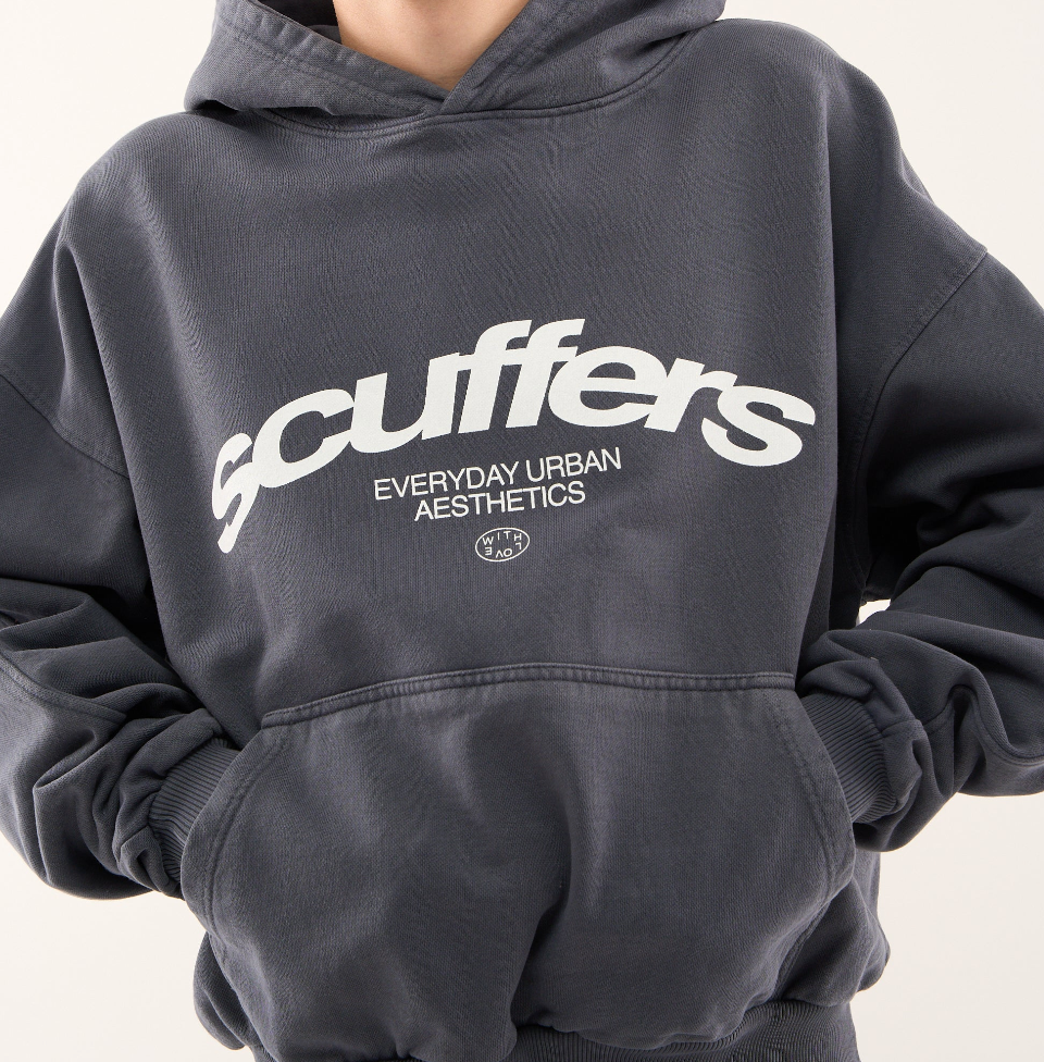 Scuffers Iconic Blue Hoodie