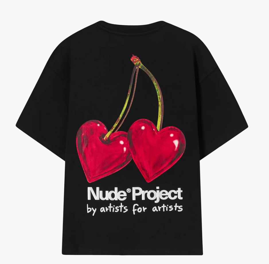 Nude Project Polera Juicy Cherry Black