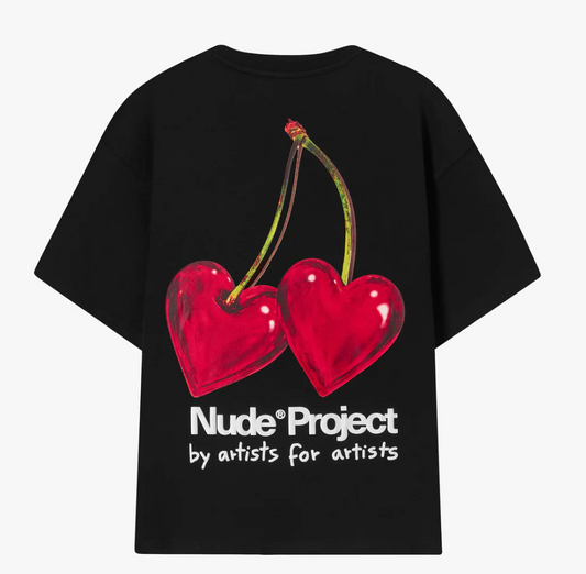Nude Project Polera Juicy Cherry Black