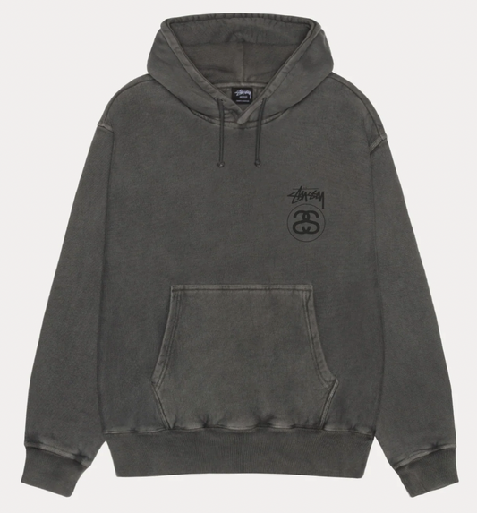 Hoodie Stussy  Stock Link hoodie pigment dyed