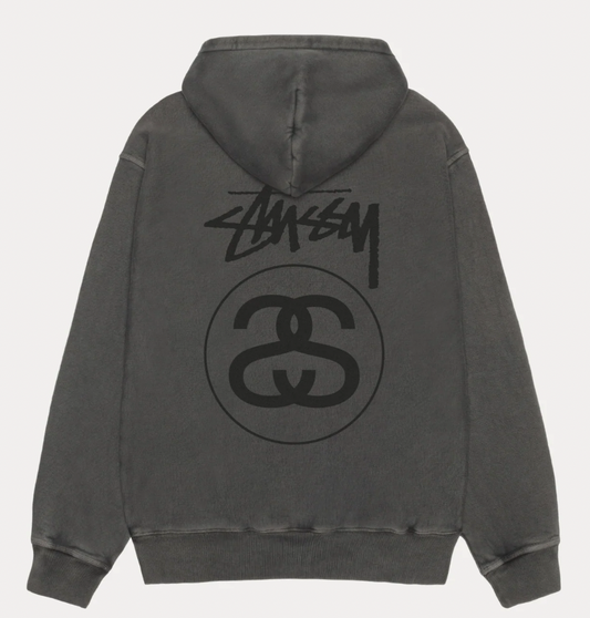 Hoodie Stussy  Stock Link hoodie pigment dyed