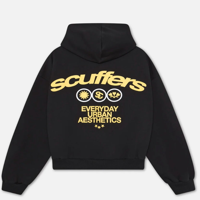 Scuffers Hoodie SC Black