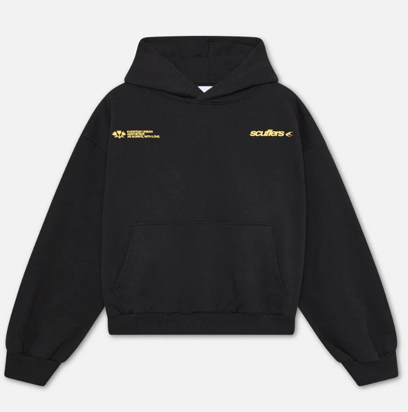 Scuffers Hoodie SC Black