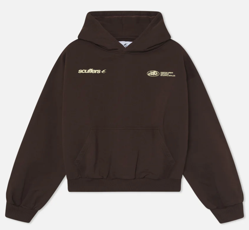 Scuffers Hoodie sing brown