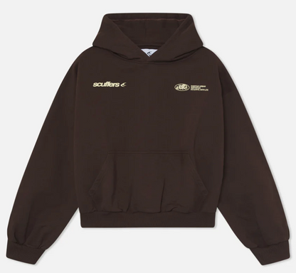 Scuffers Hoodie sing brown
