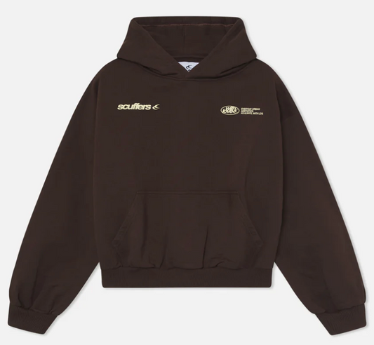 Scuffers Hoodie sing brown