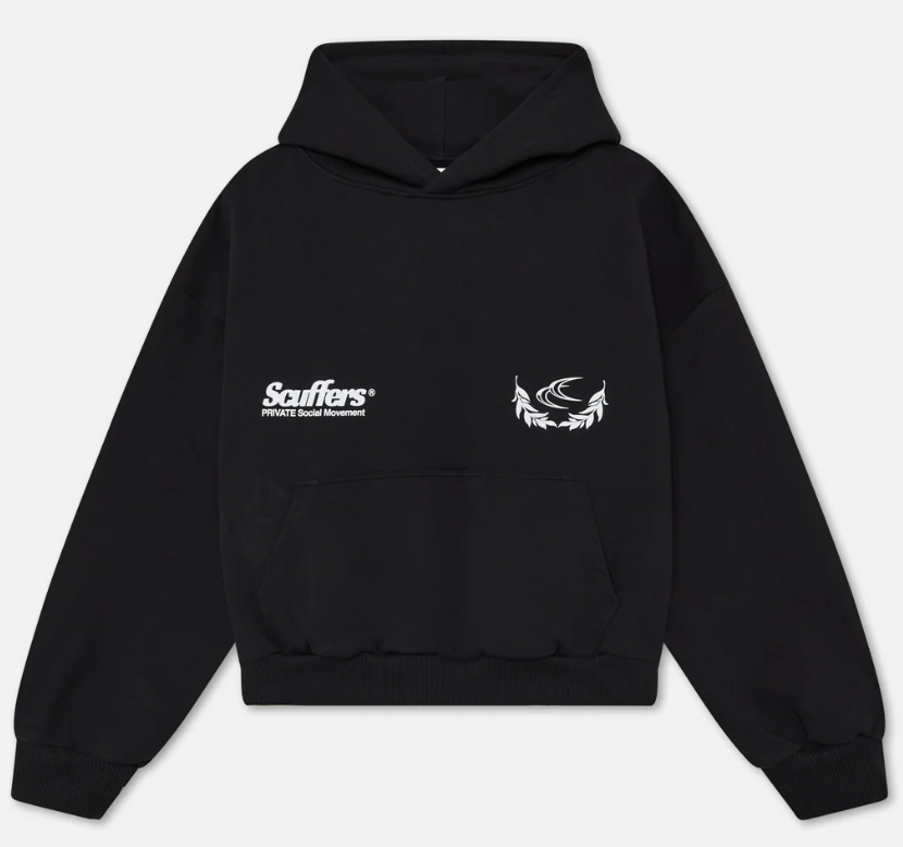 Scuffers Hoodie EA black
