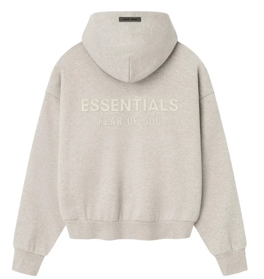 Poleron Essentials Classic Fit Fleece Heather Stone SS25