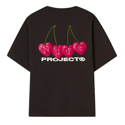 Polera Cherry  Black