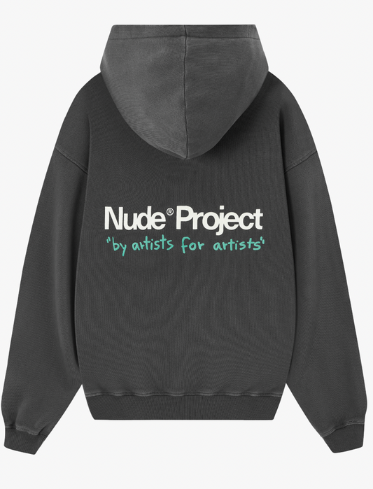 Cult Hoodie Washed Ash