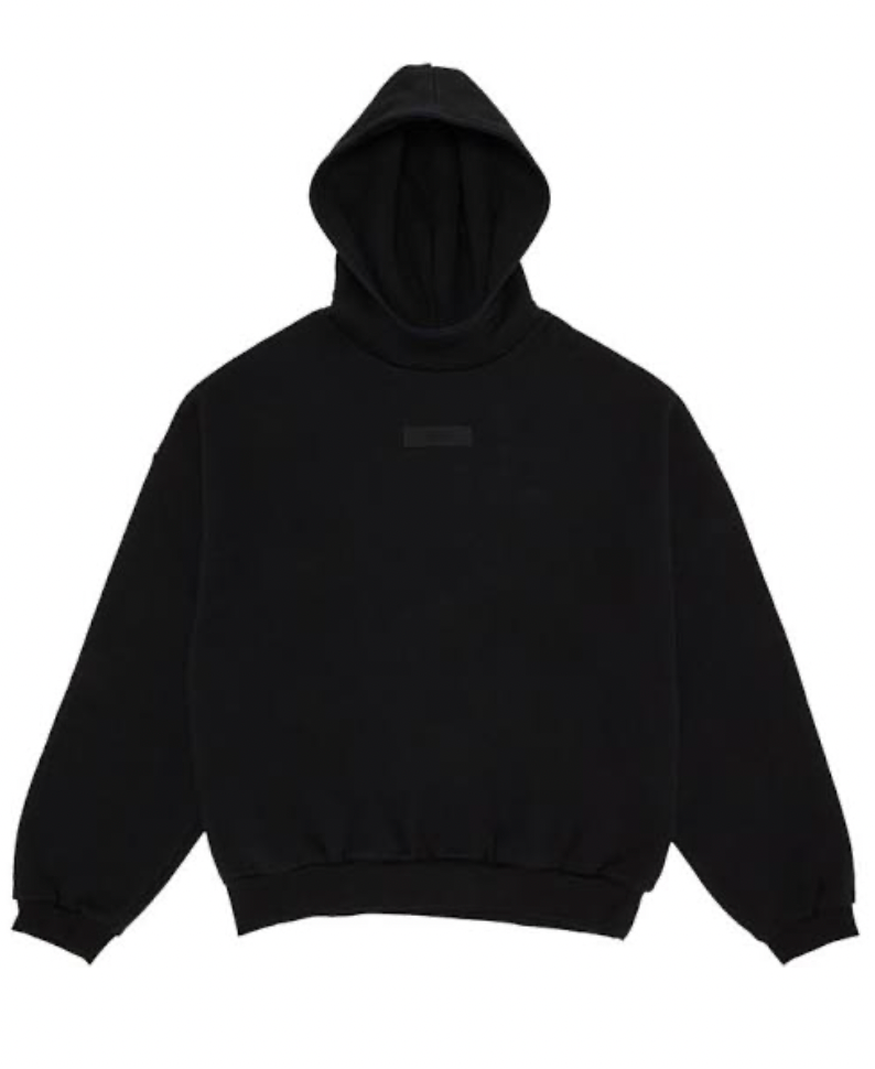 Hoodie Essentials Jet black 2