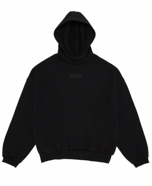 Hoodie Essentials Jet black 2
