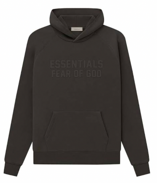 Hoodie Essentials Off Black