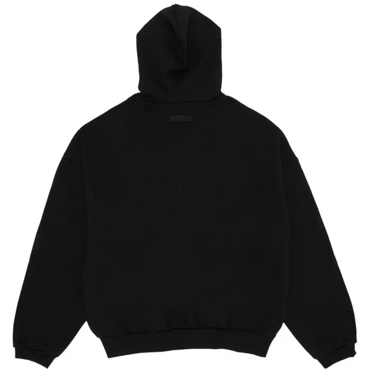 Hoodie Essentials Jet Black Pullover SS24