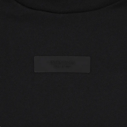Hoodie Essentials Jet Black Pullover SS24