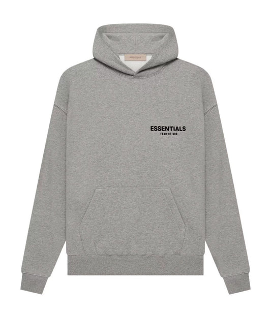 Hoodie Essential Dark oatmeal fw22
